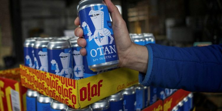 Finnish brewery launches NATO beer to mark membership application