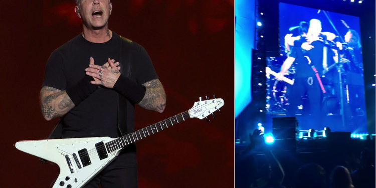 James Hetfield’s Heartfelt Revelation Prompts Metallica Group Hug