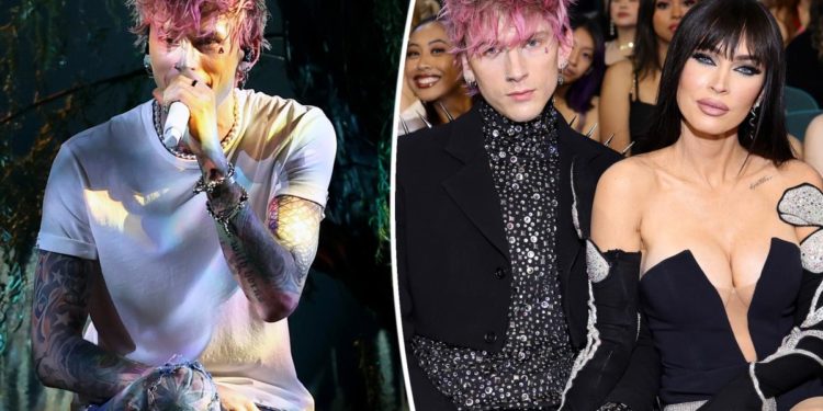 Machine Gun Kelly sparks marriage, pregnancy rumors with Megan Fox