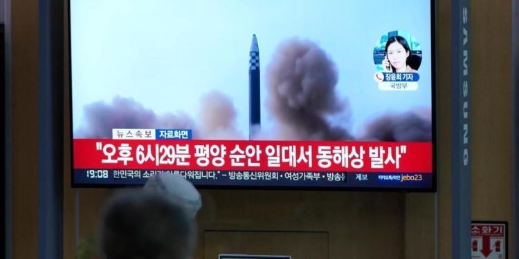 N Korea fires 3 ballistic missiles amid 1st virus outbreak – The Denver Post