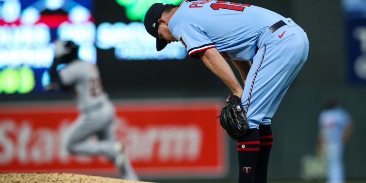 The Minnesota Twins are on the verge of being swept by the Houston Astros