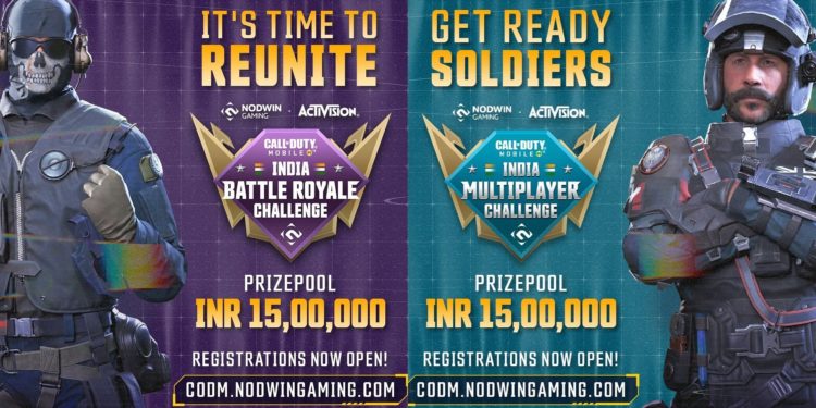 COD Mobile India Challenge is starting on 17 May (Image via Nodwin Gaming)