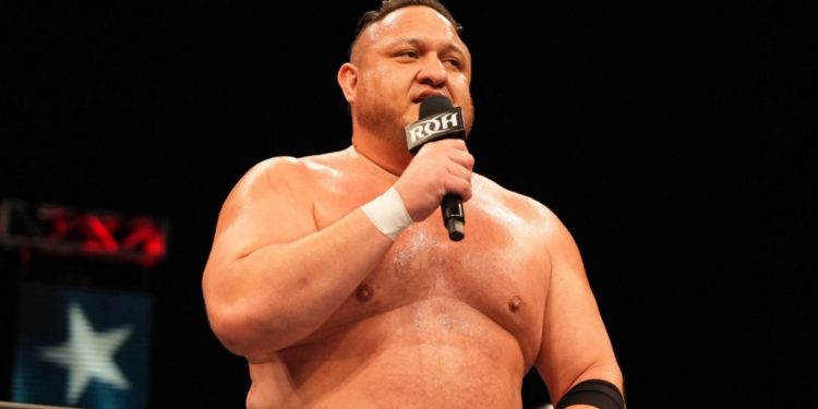Samoa Joe at ROH Supercard of Honor 2022!