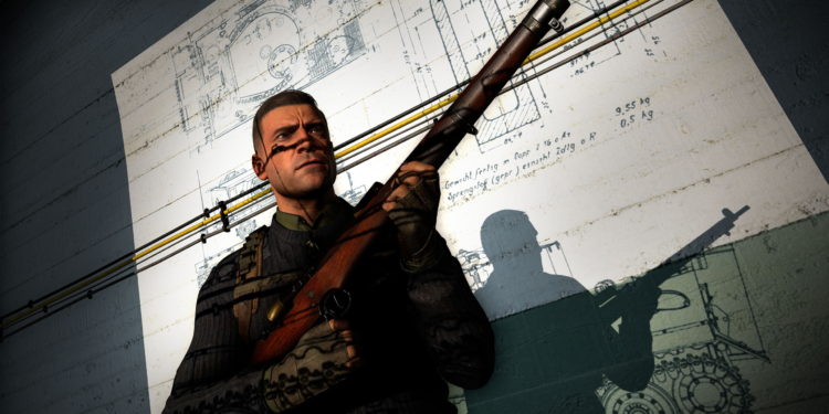 Karl Fairburne in Sniper Elite 5.