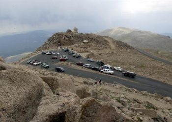 Spring snowstorms and wind-driven snowdrifts delay opening of Mount Evans Highway