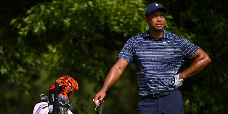 Tiger Woods Limps Through a Disappointing Round at PGA Championship