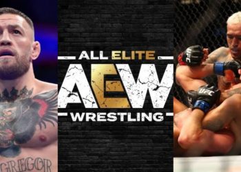 An AEW star reacted to Conor McGregor getting called out by Charles Oliveira!