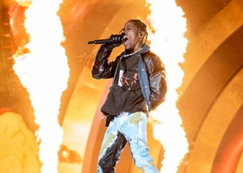 Travis Scott gives first public performance since Astroworld tragedy