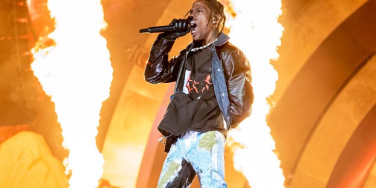 Travis Scott gives first public performance since Astroworld tragedy