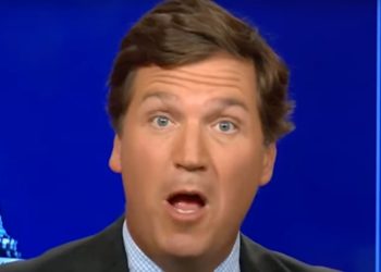 Tucker Carlson Undermined On His Own Show By Perfectly Timed Middle Finger