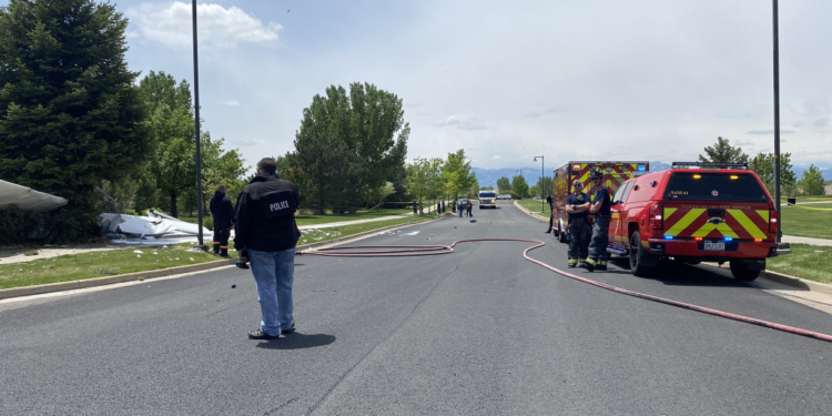 Two killed when single-engine plane crashes in Broomfield neighborhood
