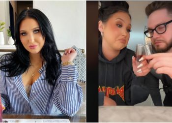 Jaclyn Hill posted a TikTok joking about drinking blood (Image via @jaclynhill/Instagram and @jacattack/TikTok)