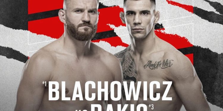 UFC Fight Night: Blachowicz vs. Rakic [Image credits: @UFCEurope on Twitter]
