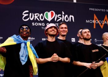Residents of Ukraine’s Kalush in “seventh heaven” after home band wins Eurovision