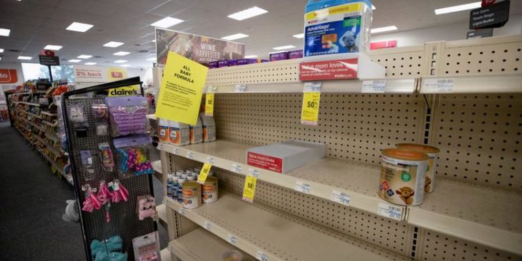 Nestle delivers over 100 pallets of infant formula to U.S