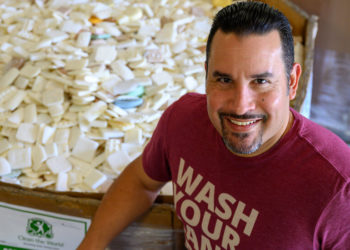 How the Clean The World Nonprofit Recycles Hotel Soap for Those in Need