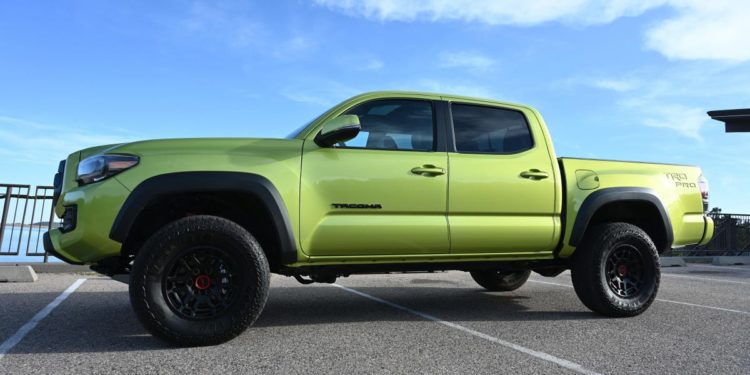 Electric Lime 2022 Toyota Tacoma And Rugged 2022 Nissan Frontier