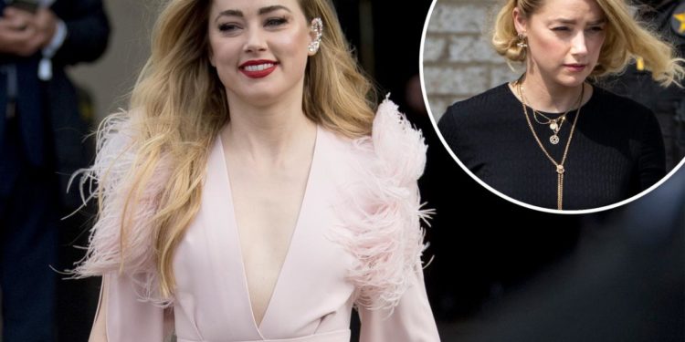 Amber Heard spotted having low-key dinner in the Hamptons