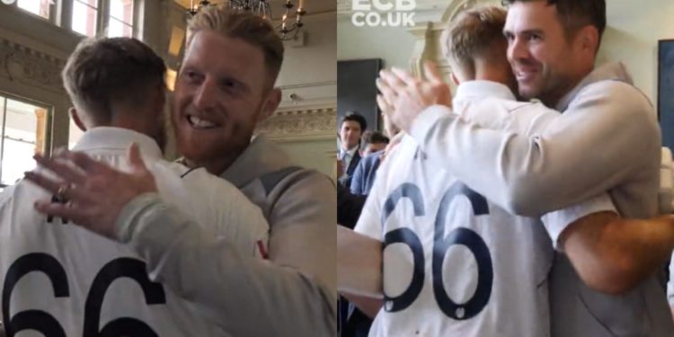 Snippets of a video posted by England Cricket on Twitter.