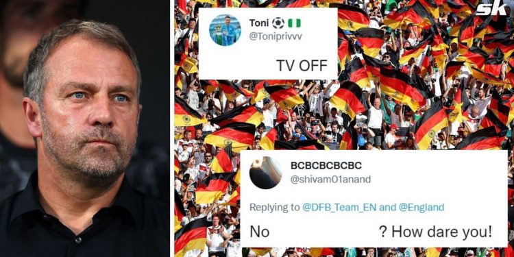 Germany fans are unhappy with Leroy Sane's non-inclusion for the clash against England.