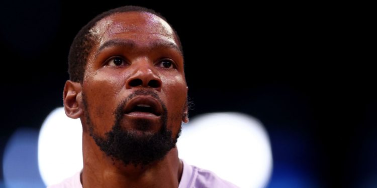 Kevin Durant of the Brooklyn Nets