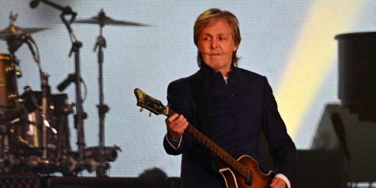 Paul McCartney joined by Bruce Springsteen and Dave Grohl in epic Glastonbury show