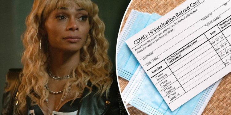 Jasmine Davis left 'The Chi' after 'fake' vaccine record: source