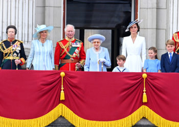Meghan Markle & Prince Harry Not On Balcony For Trooping The Colour – Hollywood Life