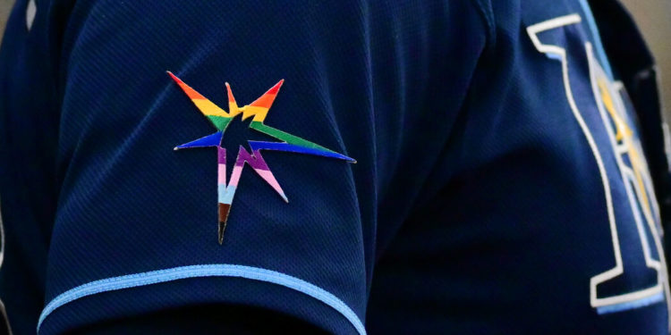 Rays Players Undercut Pride Night by Not Wearing Rainbow Logos
