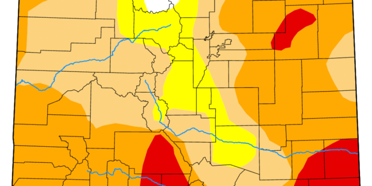 Recent rain, snow nibbles away at Colorado’s drought conditions