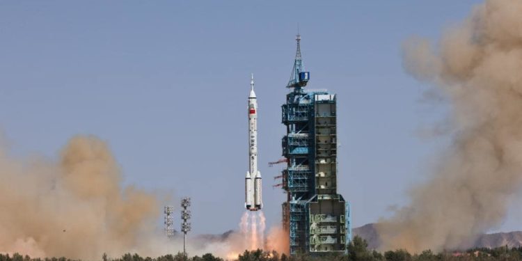 Three Chinese astronauts arrive at space station Tiangong