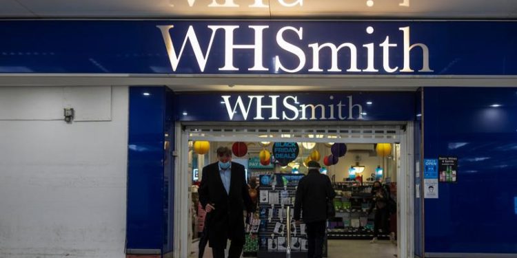 UK retailer WH Smith’s quarterly revenue surpasses pre-pandemic levels
