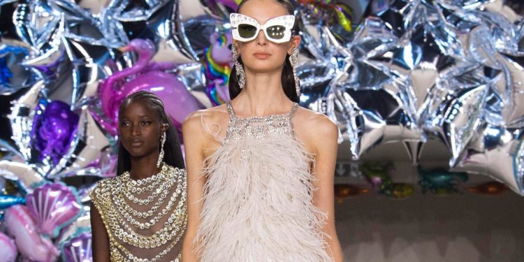 Giambattista Valli Celebrates Ten Years And Lets Loose On The Tulle