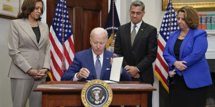 Biden signs order on abortion access after Supreme Court ruling