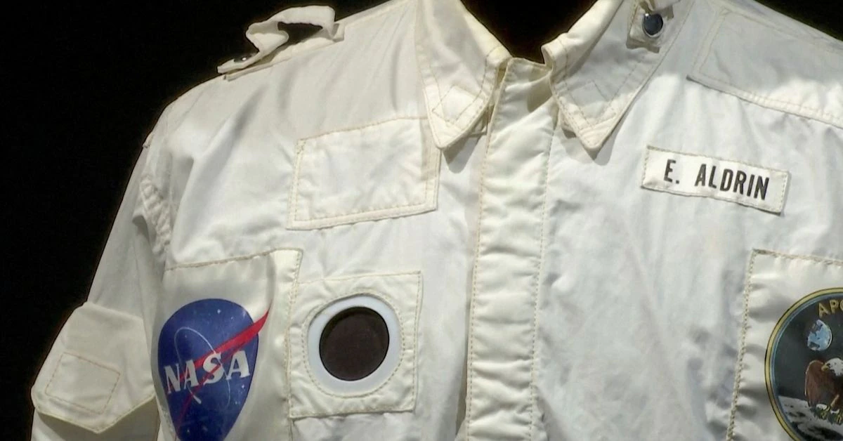 Astronaut Buzz Aldrin’s Apollo 11 flight jacket fetches $2.8 million