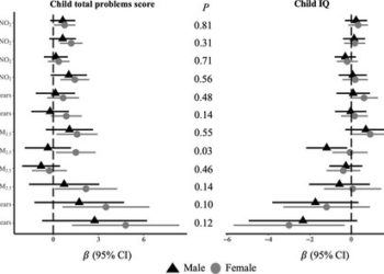 Study strengthens evidence of link between air pollution and child brain development
