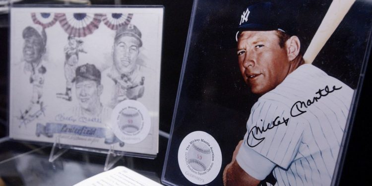 Rare Mickey Mantle card sells for record $12.6 mln