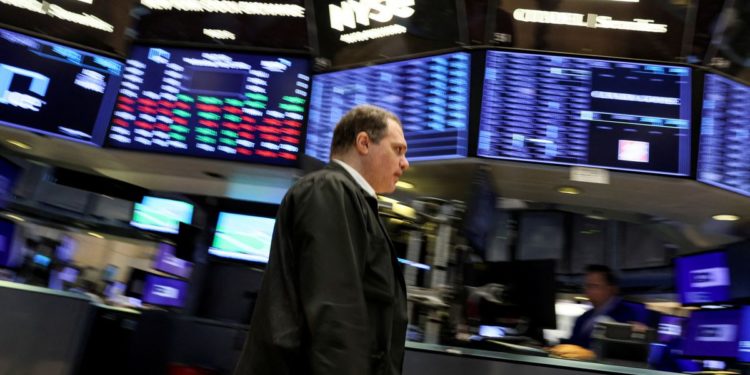 U.S. stocks waver, crude plummets as weak data fuels recession fears