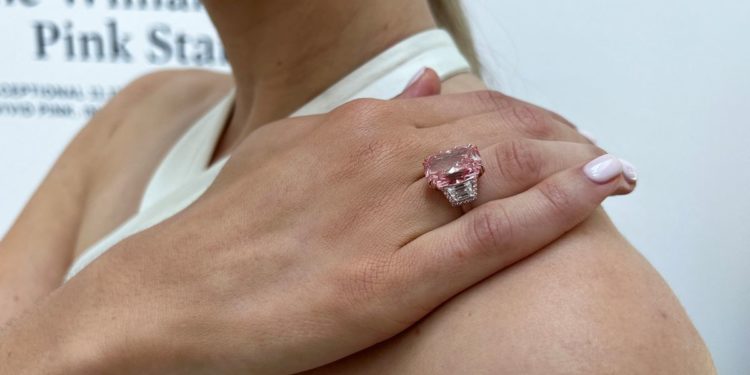 Dazzling pink diamond could fetch more than $21 million at auction