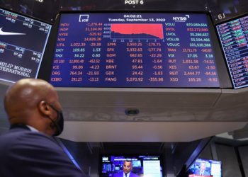 Wall St tumbles to biggest loss in two years following CPI data