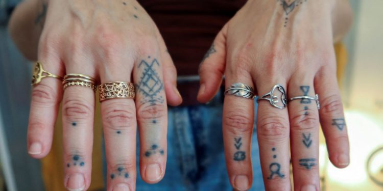 Tunisian tattoo artist revives Berber designs for new generation