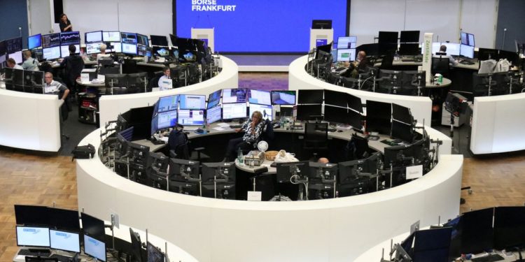 Europe shares slip as UK adds to rate hike worries