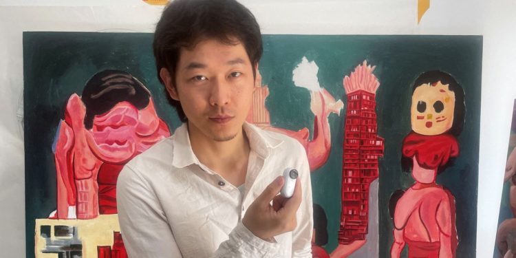 Chinese artist records era of COVID, one test at a time