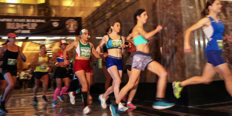 ‘If you can make it here…’ – runners race up Empire State building