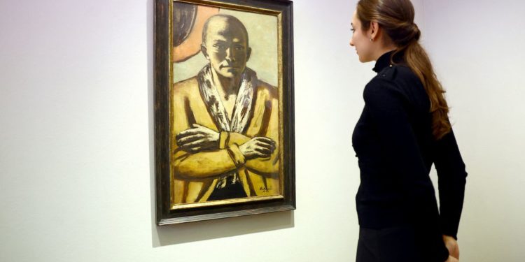 Self-portrait of artist who fled Nazis may break German auction record