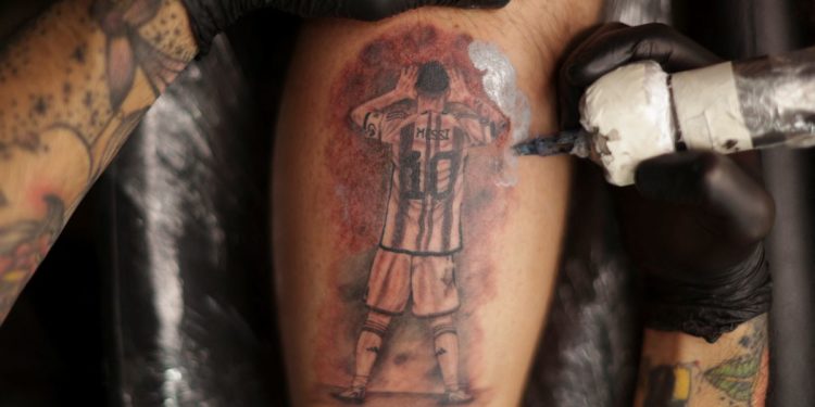 Argentine tattooists swamped by demand for Messi tributes