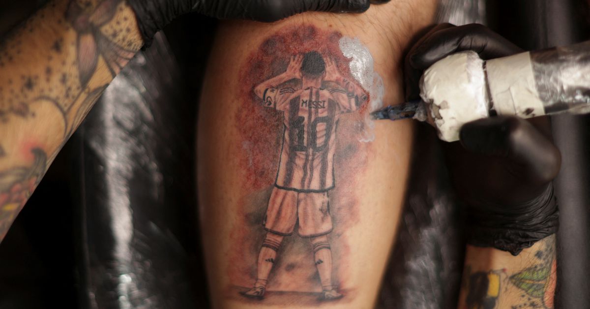 Argentine tattooists swamped by demand for Messi tributes