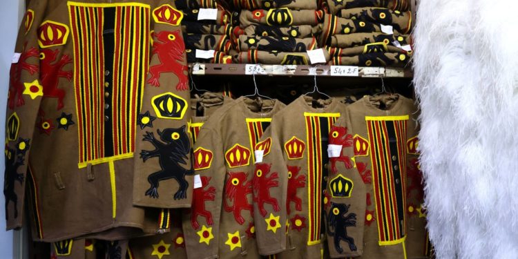 Belgian costume maker hopes for carnival boom after COVID ‘black hole’