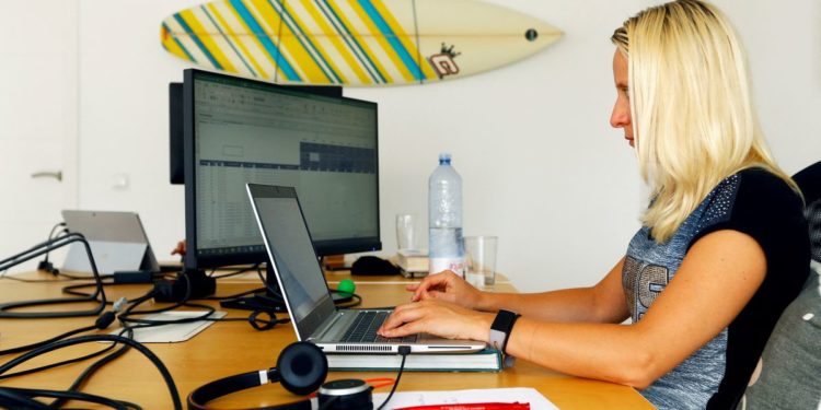 A third of euro zone employees want more remote working -ECB study