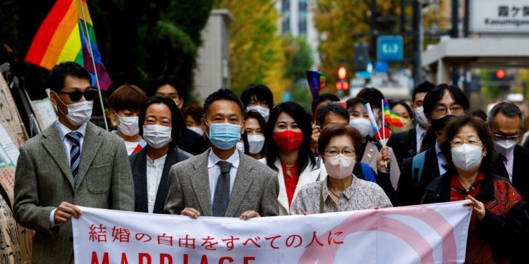 Most Japanese favour recognising same-sex marriage – survey